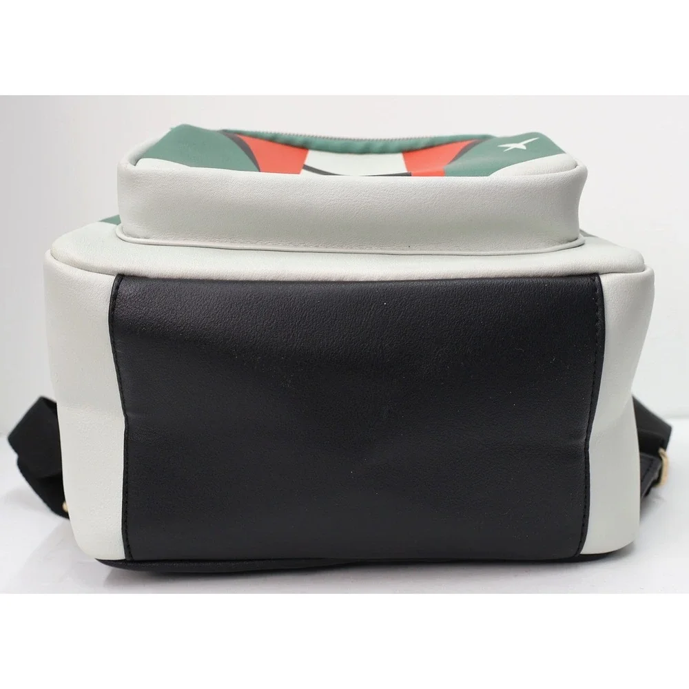 Funko Star Wars Boba Fett Mini Backpack Unisex Small Green Excellent Helmet Art